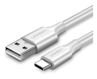 Kabel USB UGREEN Kabel USB do USB-C QC3.0 	US287 1.5m biały